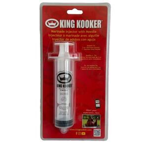 King Kooker TI6 2-Ounce Marinade Meat Injector New BBQ Deep Fry Grilling